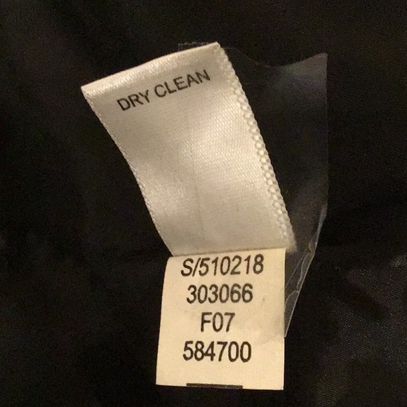 Banana Republic black three button stretch wool blend blazer size 10 - Picture 12 of 12